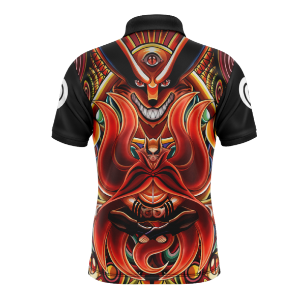 Anime Trippy Naruto Baryon Mode Boruto Polo Goft Shirt