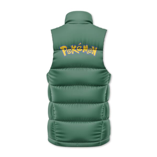 Tyranitar Pokemon Sleeveless Down Jacket