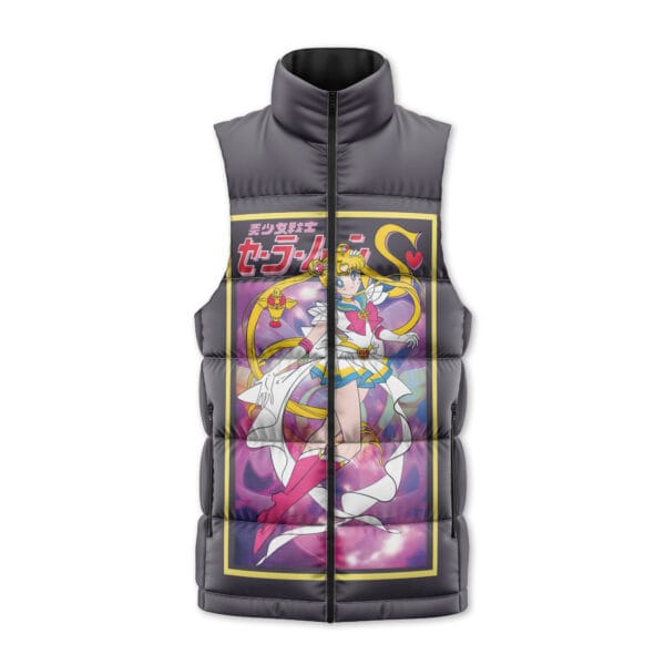 Usagi Tsukino Sailor Moon Sleeveless Down Jacket 2