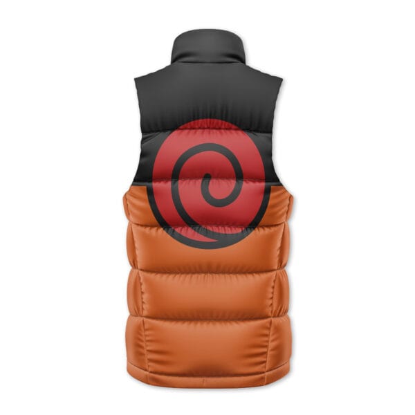 Anime Uzumaki Shipuuden V2 Naruto Sleeveless Down Jacket