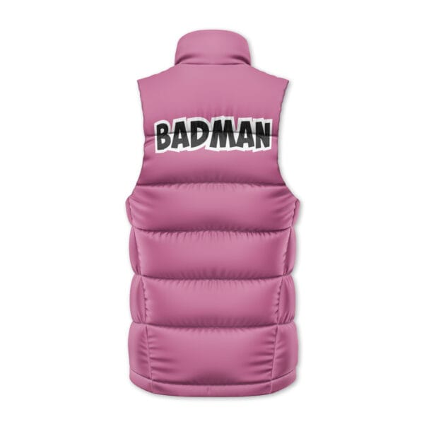 Vegeta Badman Dragon Ball Z V2 Sleeveless Down Jacket