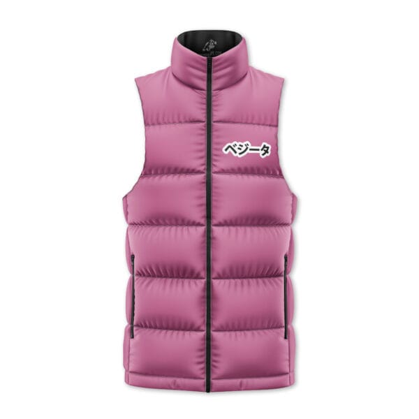 Vegeta Badman Dragon Ball Z V2 Sleeveless Down Jacket