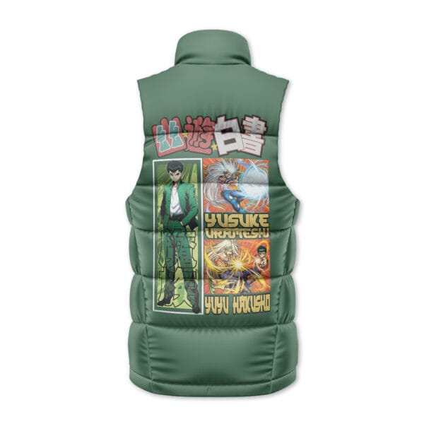 Yusuke Urameshi Yu Yu Hakusho Sleeveless Down Jacket