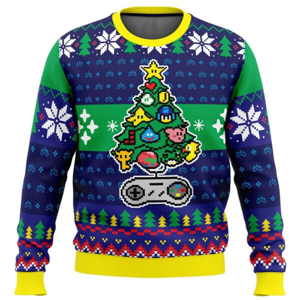 A Classic Gamer Christmas Ugly Christmas Sweater