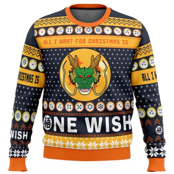 A Very Shenron Christmas Dragon Ball Z Ugly Christmas Sweater