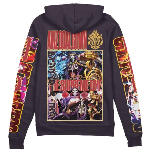 Ainz Ooal Gown Overlord Streetwear Zip Hoodie Jacket