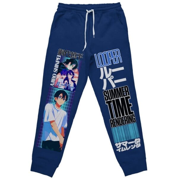 Ajiro Shinpei Summer Time Rendering Streetwear Sweatpants