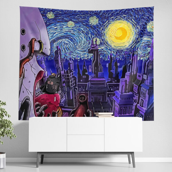 Anime Akatsuki Amekagure Naruto Starry Night Tapestry Anime