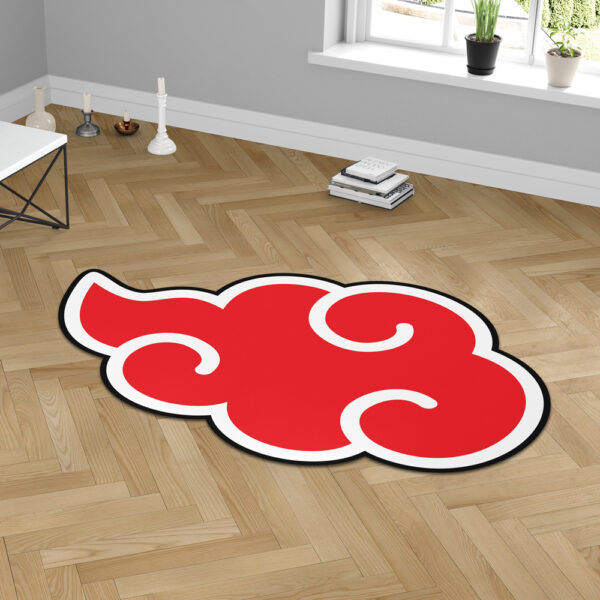 New Anime Akatsuki Cloud Naruto Custom Shaped Rug Anime