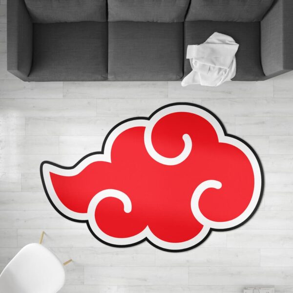 New Anime Akatsuki Cloud Naruto Custom Shaped Rug Anime