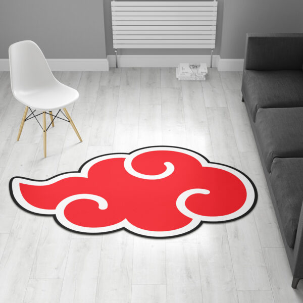 New Anime Akatsuki Cloud Naruto Custom Shaped Rug Anime