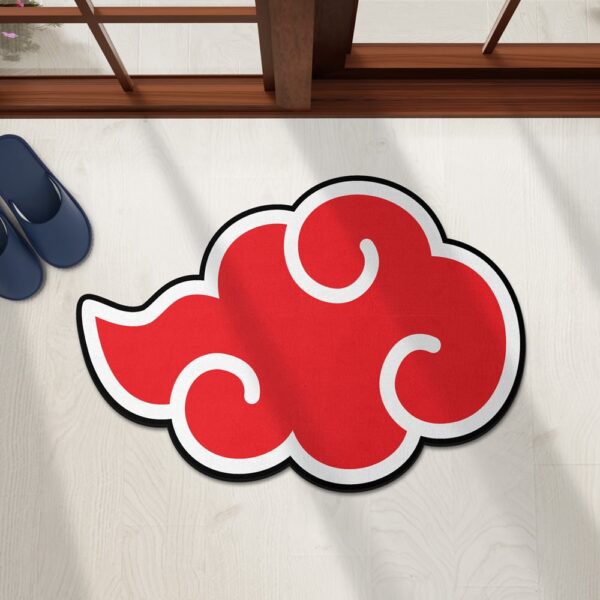 New Anime Akatsuki Cloud Naruto Custom Shaped Rug Anime