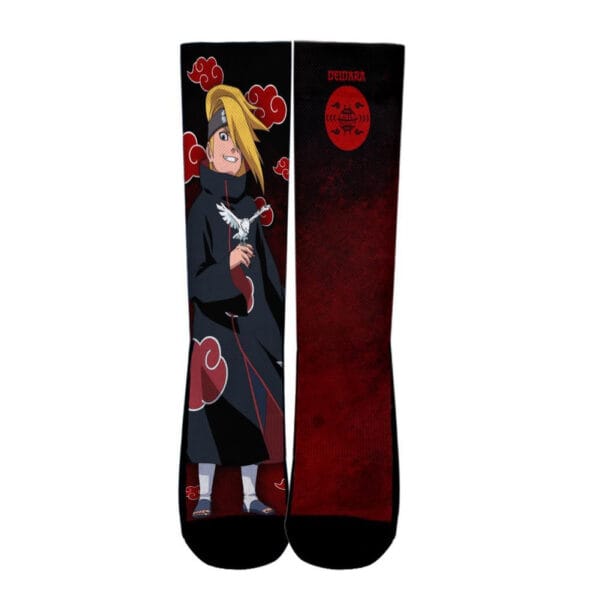 Anime Akatsuki Deidara Socks Costume Akatsuki Clan Member Socks Anime