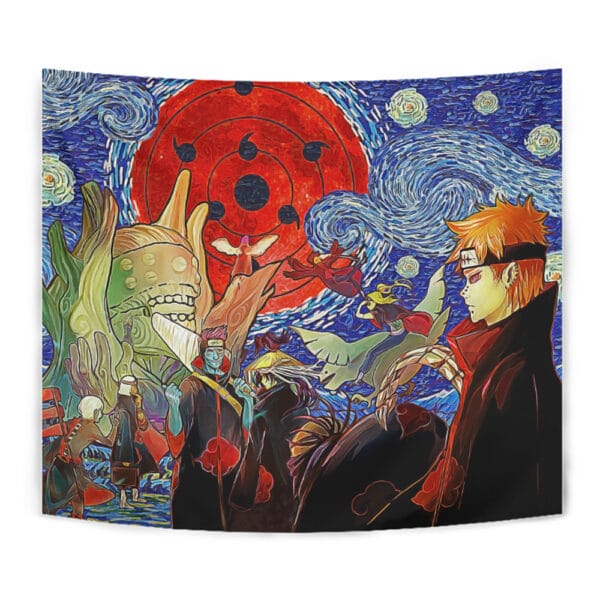 New Akatsuki Infinite Tsukuyomi Naruto Starry Night Tapestry Anime