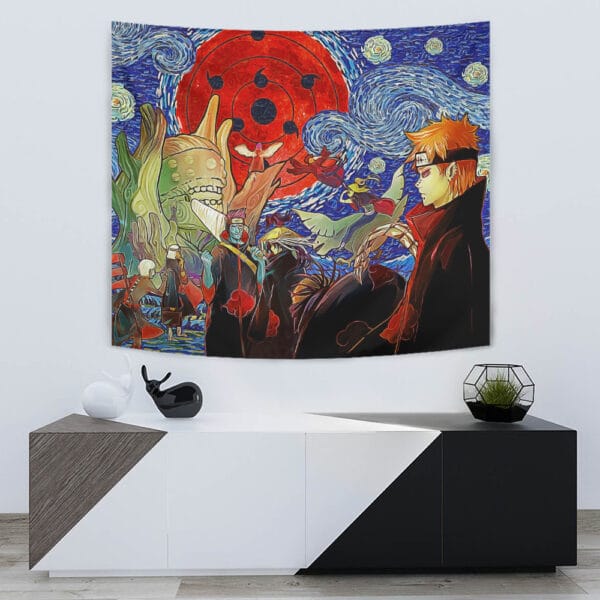 New Akatsuki Infinite Tsukuyomi Naruto Starry Night Tapestry Anime