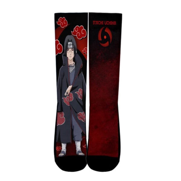 Anime Akatsuki Itachi Socks Costume Akatsuki Clan Member Socks Anime