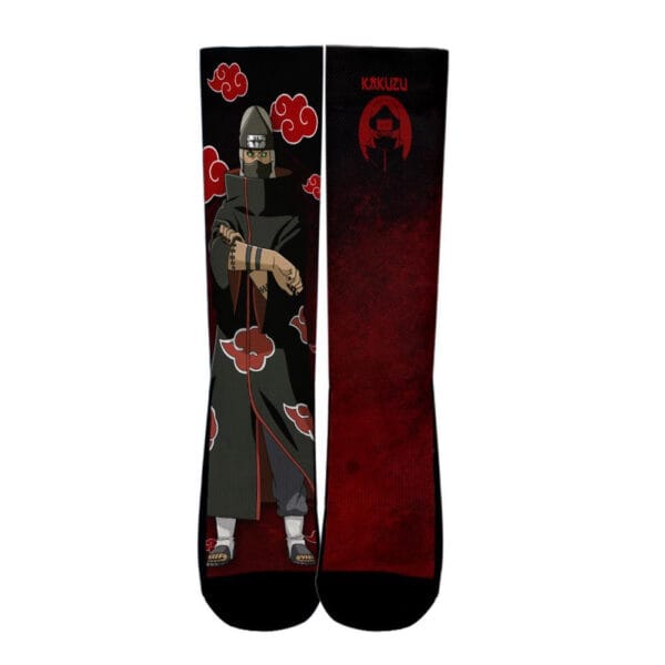 Anime Akatsuki Kakuzu Socks Costume Akatsuki Clan Member Socks Anime