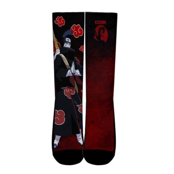 Anime Akatsuki Kisame Socks Costume Akatsuki Clan Member Socks Anime