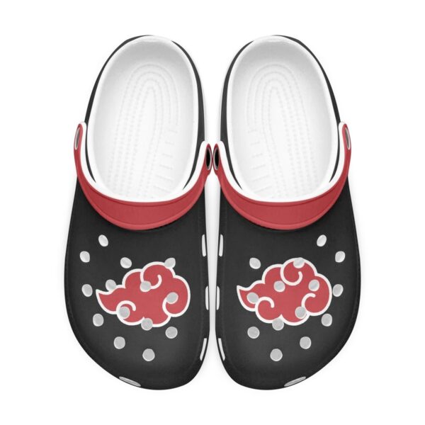 Anime Akatsuki Naruto Single Cloud Custom Clogs Anime