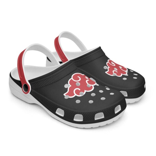 Anime Akatsuki Naruto Single Cloud Custom Clogs Anime