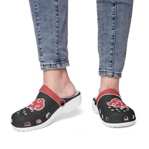 Anime Akatsuki Naruto Single Cloud Custom Clogs Anime