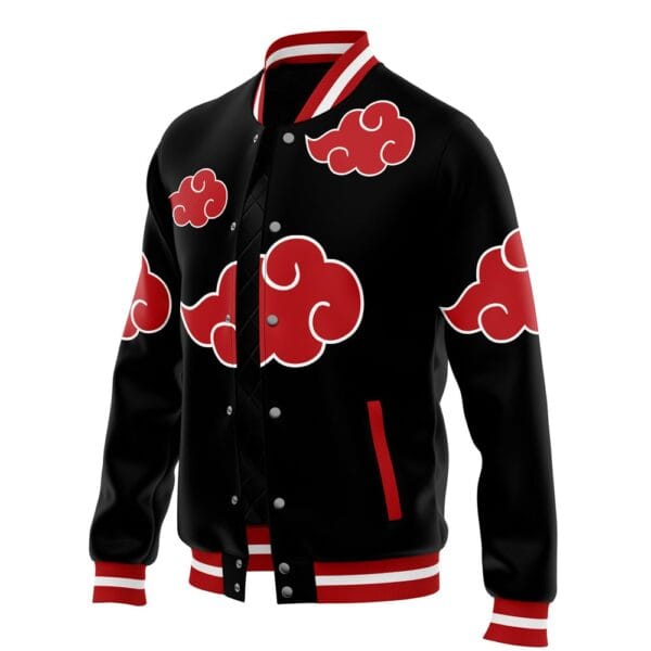 Anime Akatsuki Pattern Naruto Varsity Jacket Anime