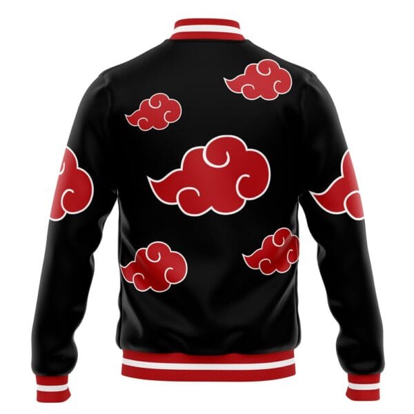 Anime Akatsuki Pattern Naruto Varsity Jacket Anime