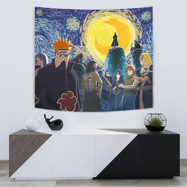 Anime Akatsuki Ultimate Ninja Storm Naruto Starry Night Tapestry Anime