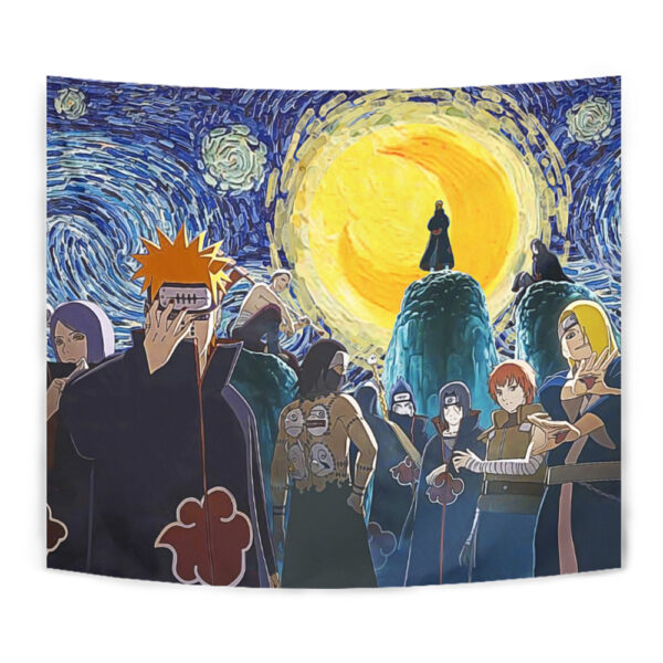 Anime Akatsuki Ultimate Ninja Storm Naruto Starry Night Tapestry Anime