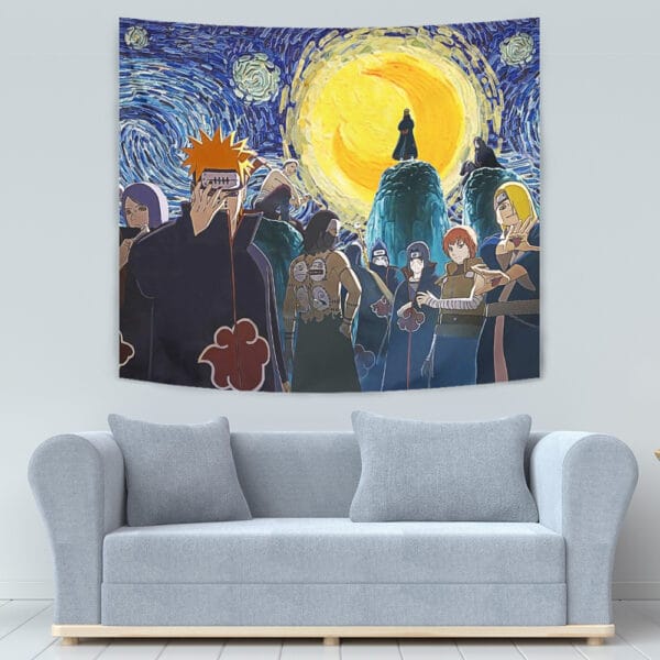 Anime Akatsuki Ultimate Ninja Storm Naruto Starry Night Tapestry Anime