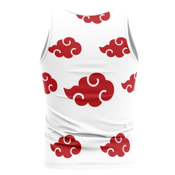 Anime Akatsuki White Naruto Tank Top