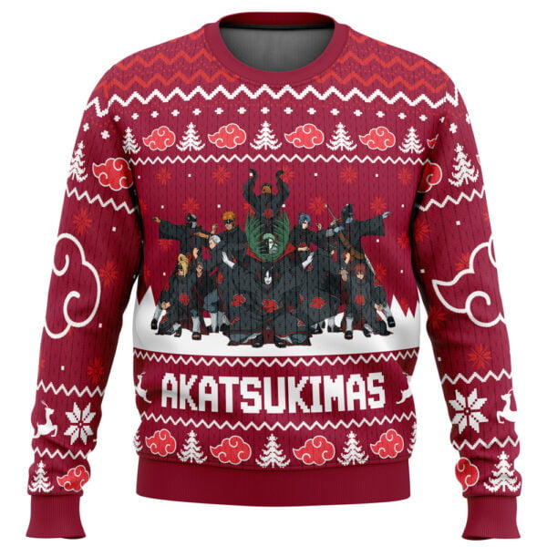 Anime Akatsukimas Akatsuki Christmas Sweater