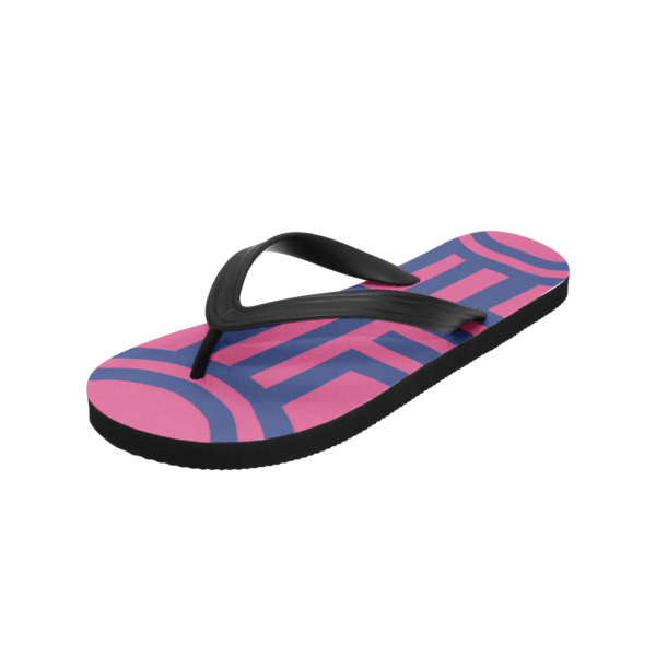 Anime Akaza Demon Slayer Custom Flip Flops