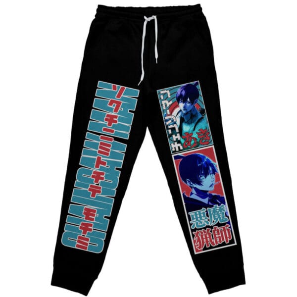 Anime Aki Hayakawa Chainsaw Man Streetwear Sweatpants