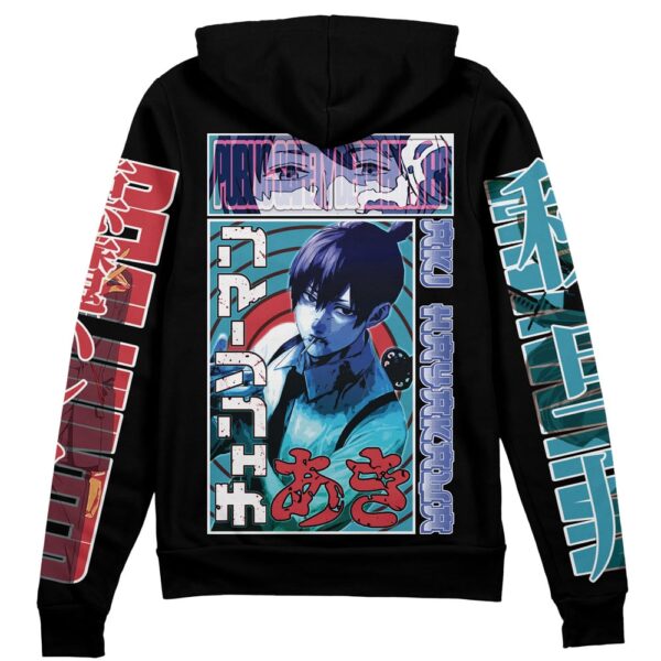 Aki Hayakawa Chainsaw Man Streetwear Zip Hoodie Jacket