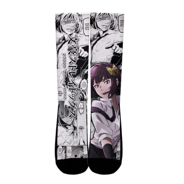 Anime Akiko Yosano Socks Bungo Stray Dogs Custom Anime Socks