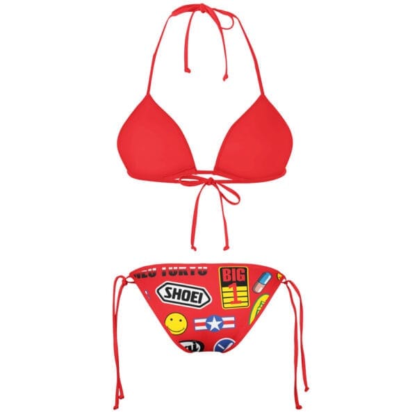 Akira Full Decals String Bikini For Women