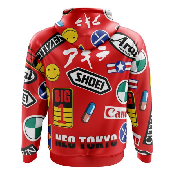 Akira Full Decals Zip Hoodie Jacket