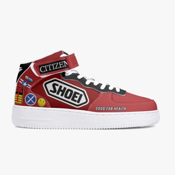 Akira Kaneda Bike Decals Kamikaze High Top Shoes