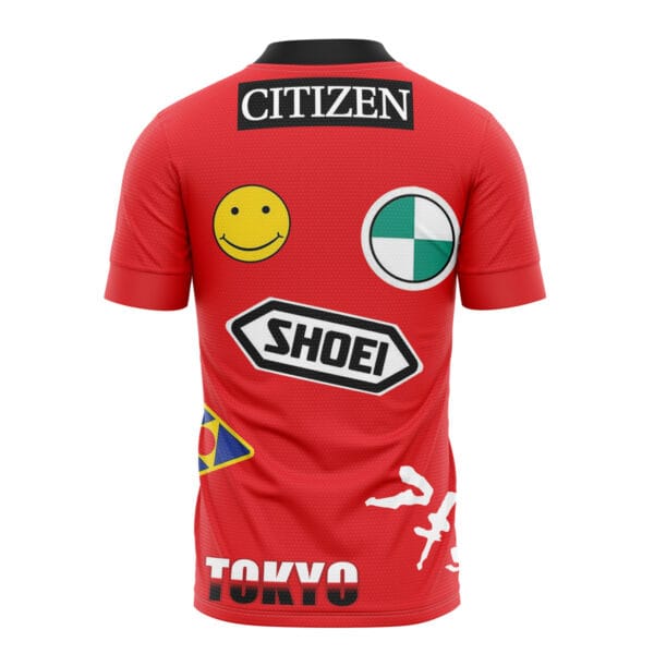 Akira Kaneda Bike Decals Soccer Jersey