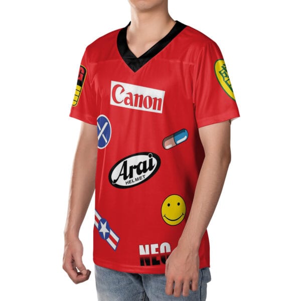 Akira Kaneda Bike Decals Soccer Jersey