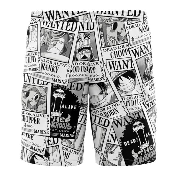 Aloha Strawhat One Piece Board Shorts Swim Trunks