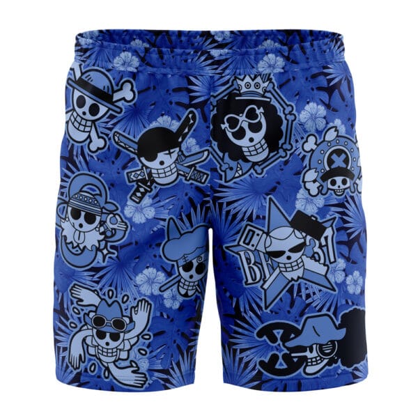 Aloha Theme One Piece Board Shorts Swim Trunks