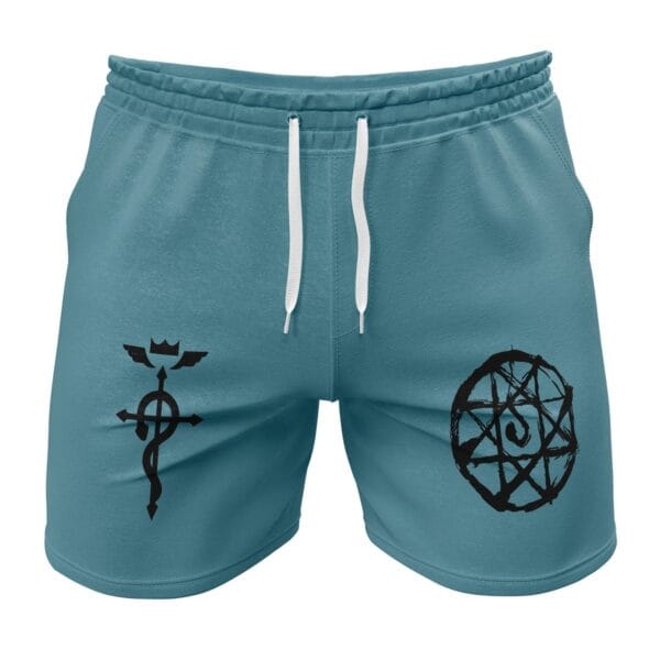 Alphonse Elric Fullmetal Alchemist Gym Shorts