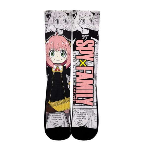 Anime Anya Forger Socks Spy X Family Custom Anime Socks Mix Manga