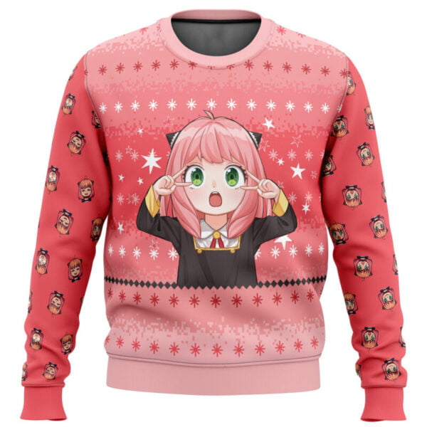 Anime Anya Spy X Family Ugly Christmas Sweater