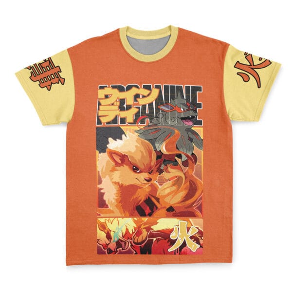 Arcanine Pokemon Streetwear T Shirt