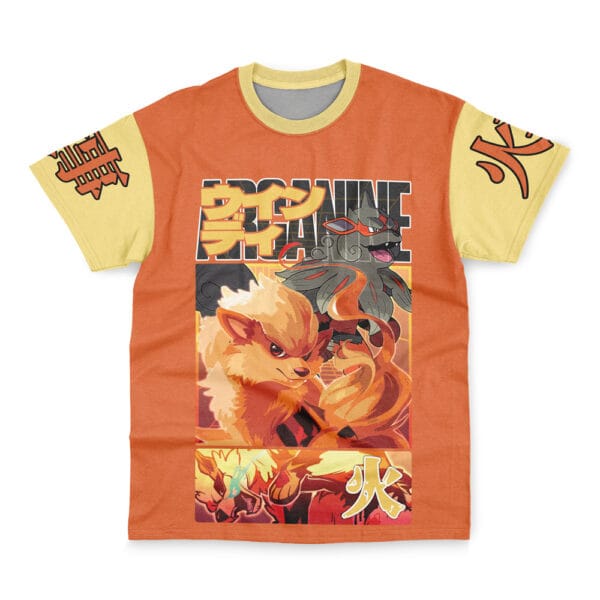 Arcanine Pokemon Streetwear T Shirt