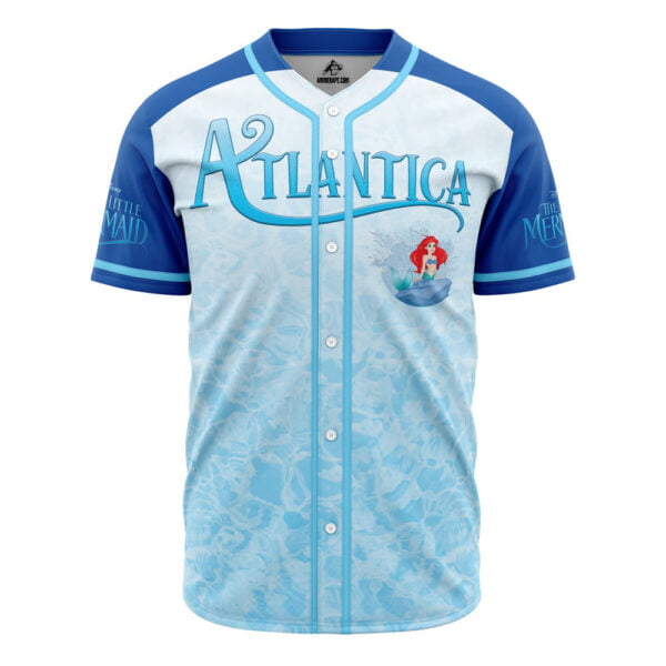 Ariel The Little Mermaid V1 Disney Baseball Jersey