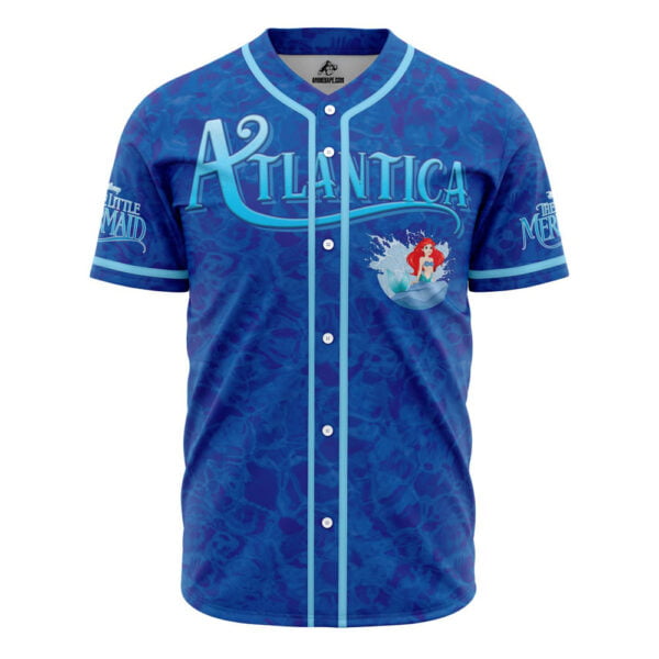 Ariel The Little Mermaid V2 Disney Baseball Jersey